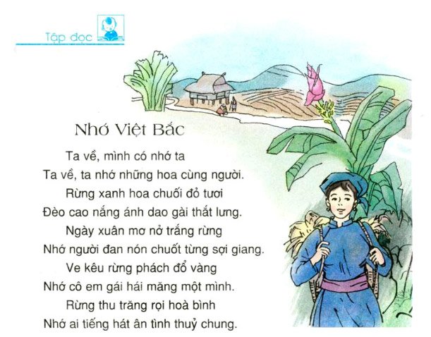 Bài thơ Việt Bắc - một trong những bài thơ nổi tiếng của Tố Hữu