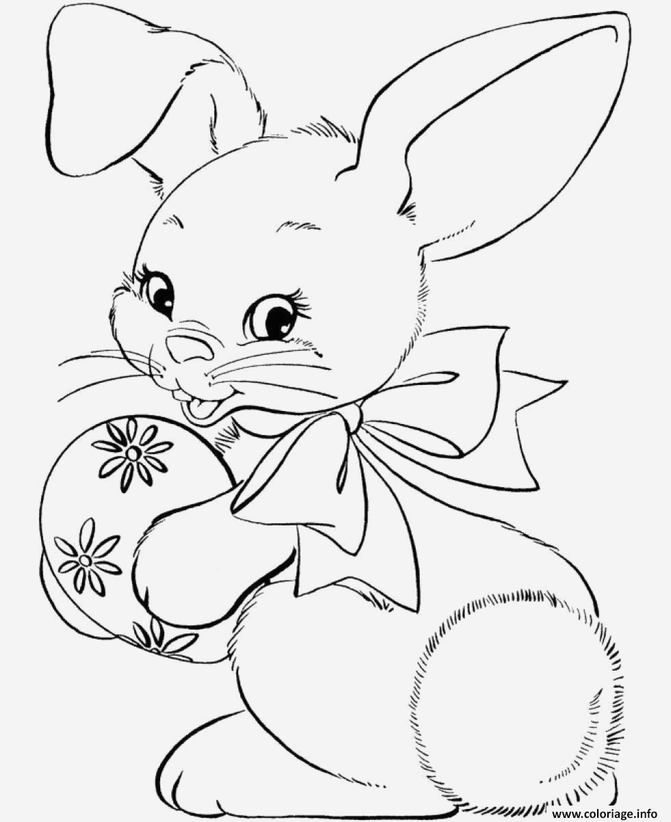 Bộ sưu tập 50 bức tranh tô màu con thỏ dễ thương dành cho bé