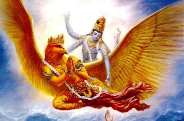 Garuda và Thần Vishnu