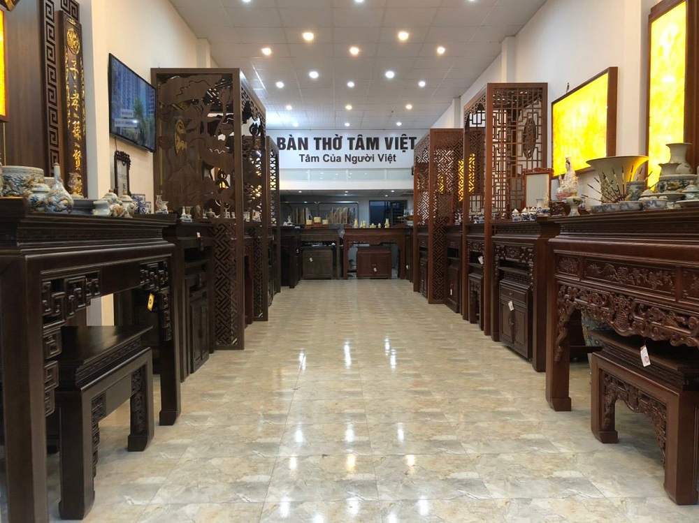 Showroom bàn thờ Tâm Việt