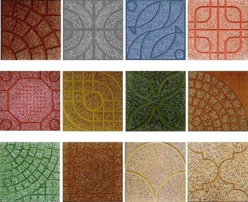 Gạch lát vỉa hè Terrazzo