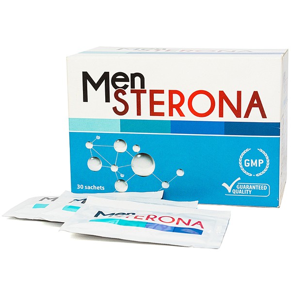Bột Hòa Tan Hỗ Trợ Tăng Chất Lượng Tinh Trùng Mensterona 30 Gói - Nhà thuốc Long Châu