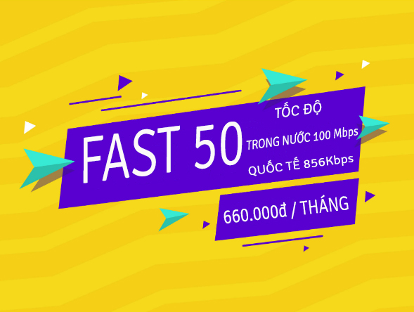 Gói Internet Viettel Fast 50 660K 1 Tháng 2020