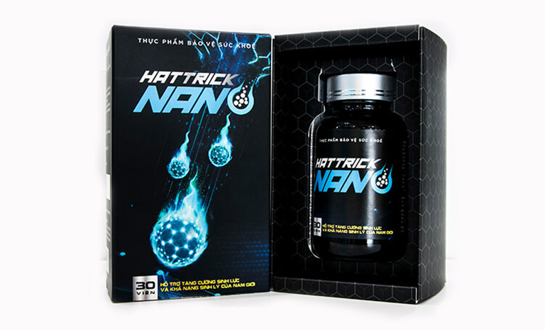 Hattrick Nano - thuốc tăng số lượng tinh trùng
