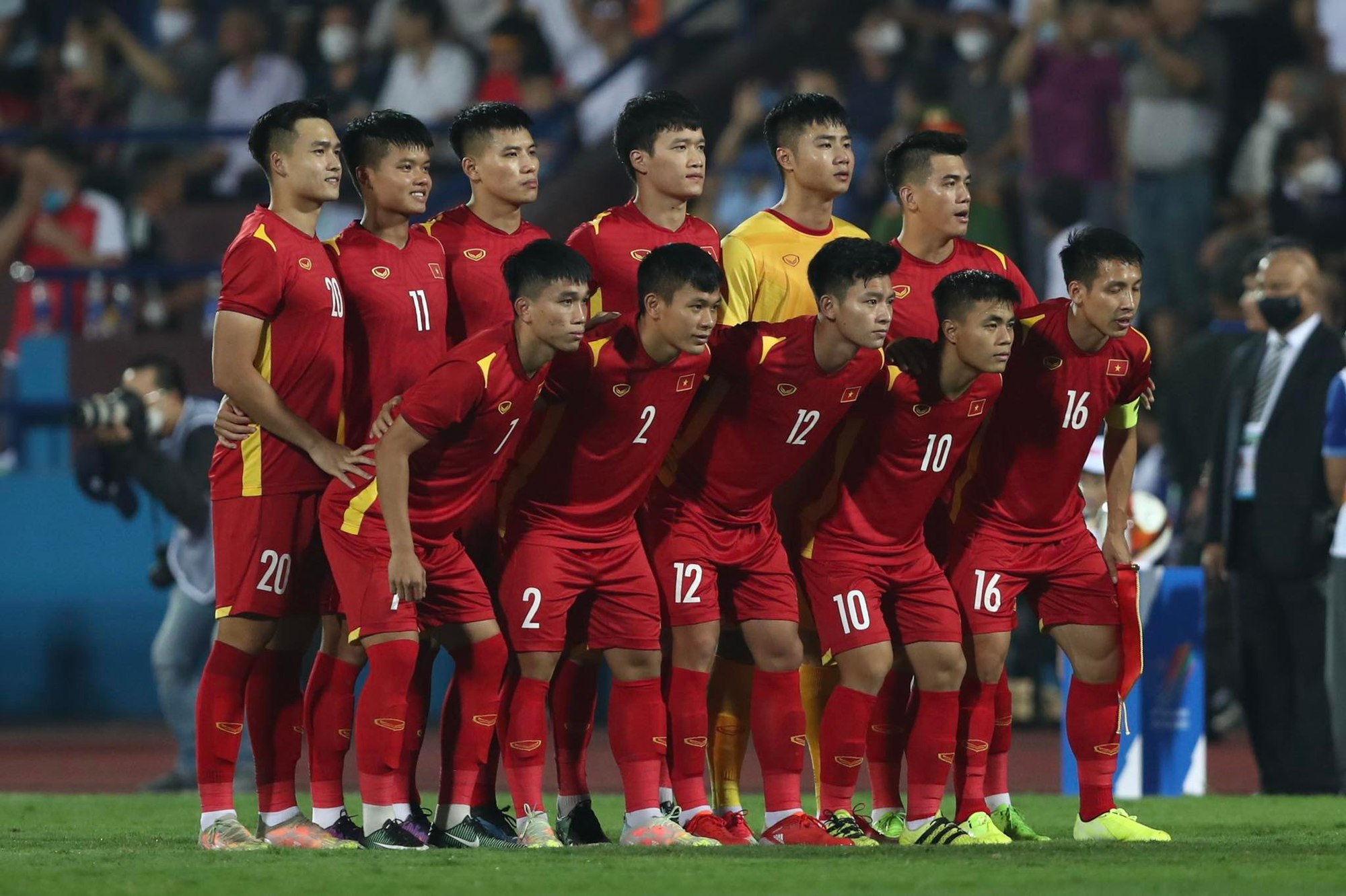 Hoàng Đức và U23 Việt Nam trong ngày mở màn SEA Games 31