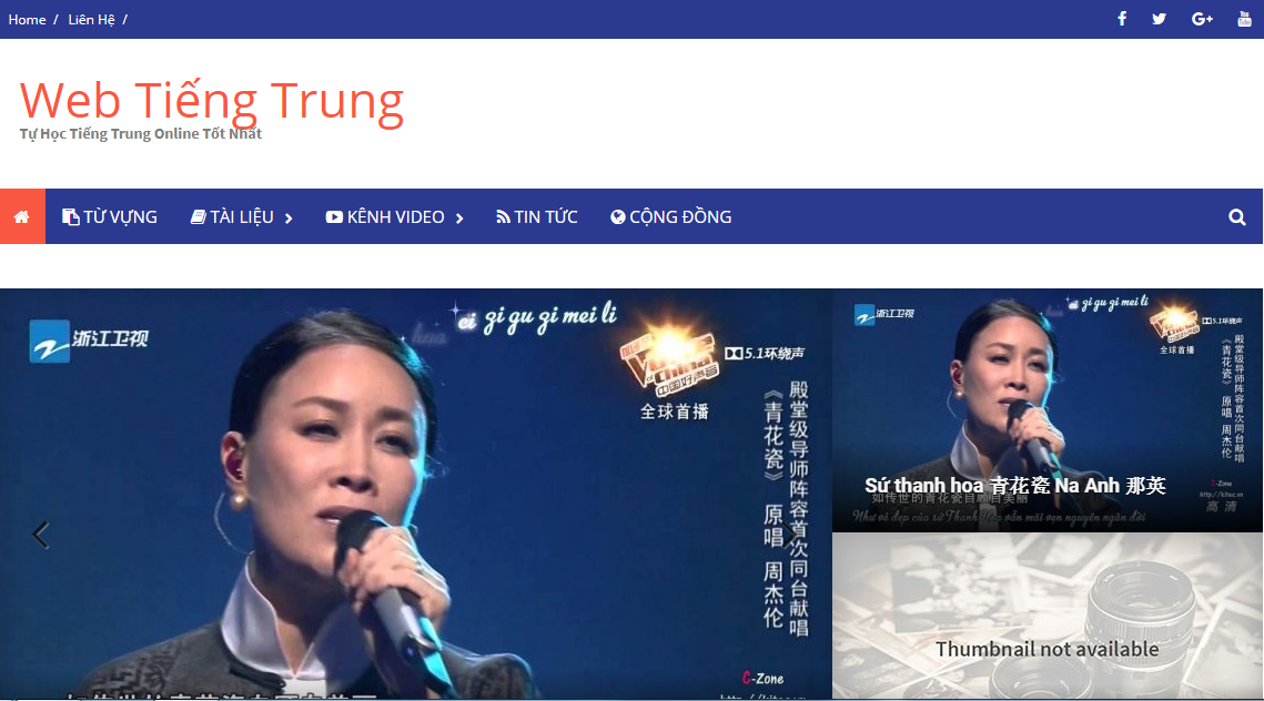 Web Tiếng Trung - Tự Học Tiếng Trung Online Tốt Nhất