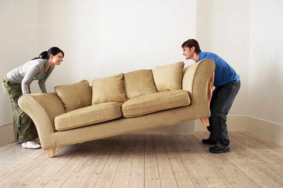 Làm thế nào để vận chuyển sofa đi lại mà không bị trầy xước ?