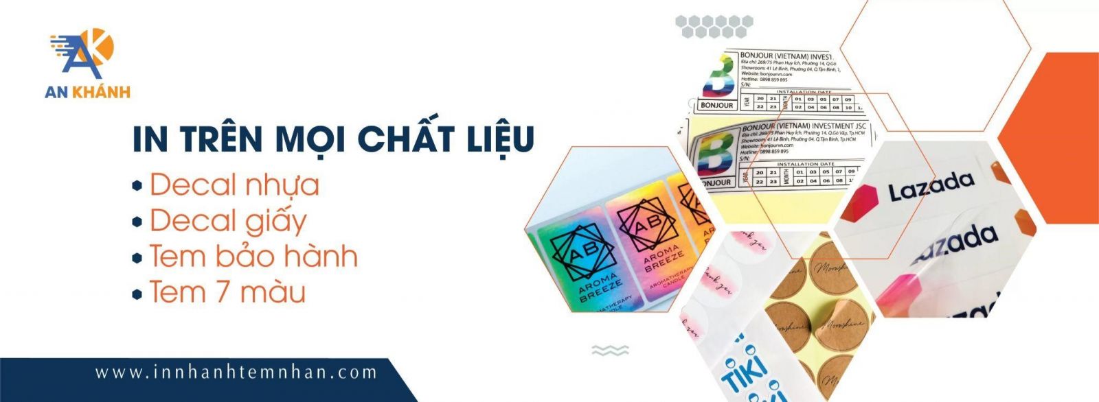 In An Khánh - đơn vị chuyên in tem nhãn nhiều năm kinh nghiệm - Báo Cần Thơ Online