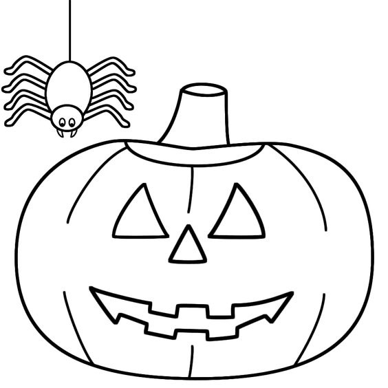 60 Tranh Tô Màu Halloween 🎃 Đẹp Nhất Cho Bé Tập Tô