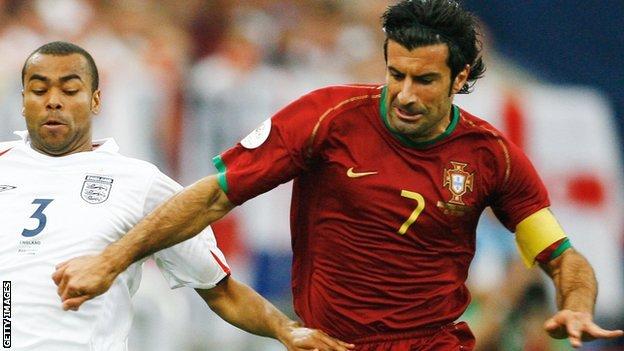 Luis Figo: Portuguese great makes bid for Fifa presidency - BBC Sport