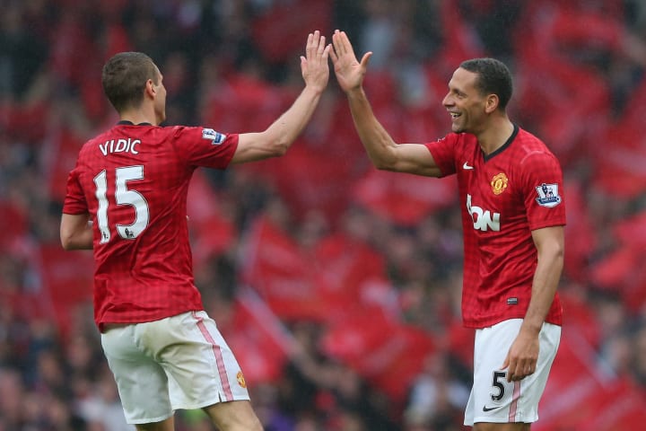 Rio Ferdinand, Nemanja Vidic