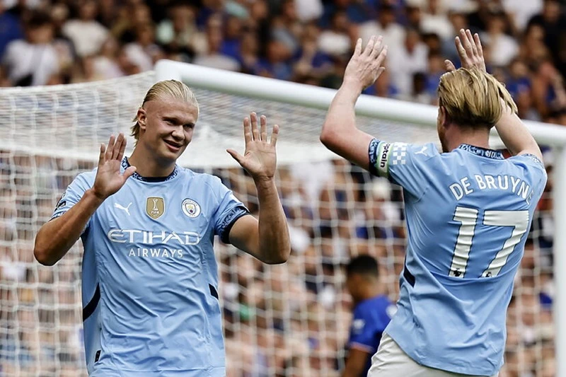 Haaland ghi bàn ở trận thứ 100, Man.City hạ Chelsea 2-0 | TRANG THỂ THAO CHUYÊN NGÀNH